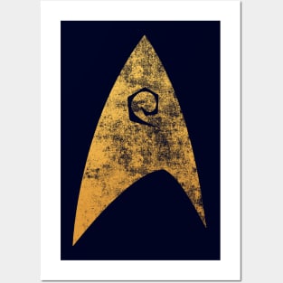 Engineering emblem of the star trek Posters and Art